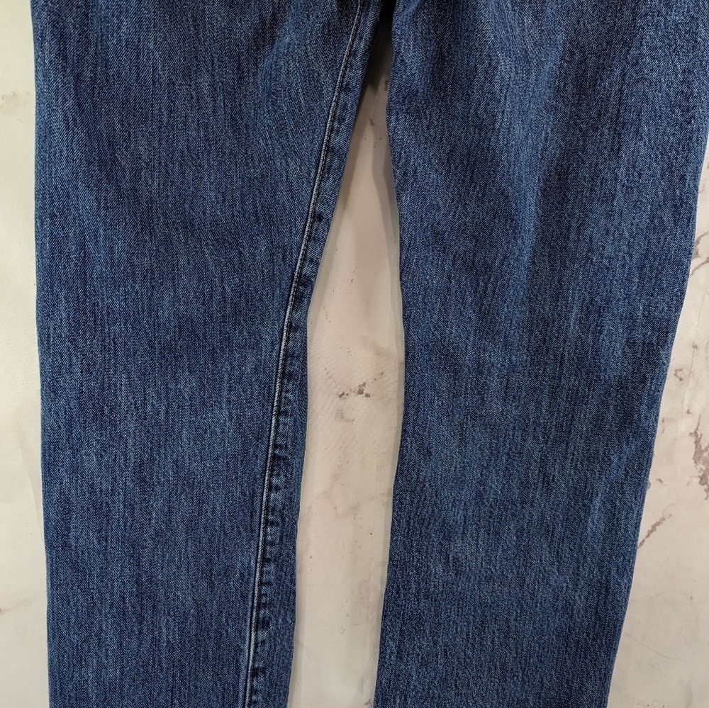 Vintage Levis Jeans Mens 36 X 30 501 XX Y2K Denim Rigid Button Fly Distressed - Picture 7 of 13